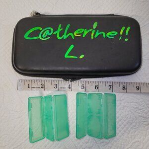 687/300. Nintendo Switch Travel Case & 2 Switch Game Case's